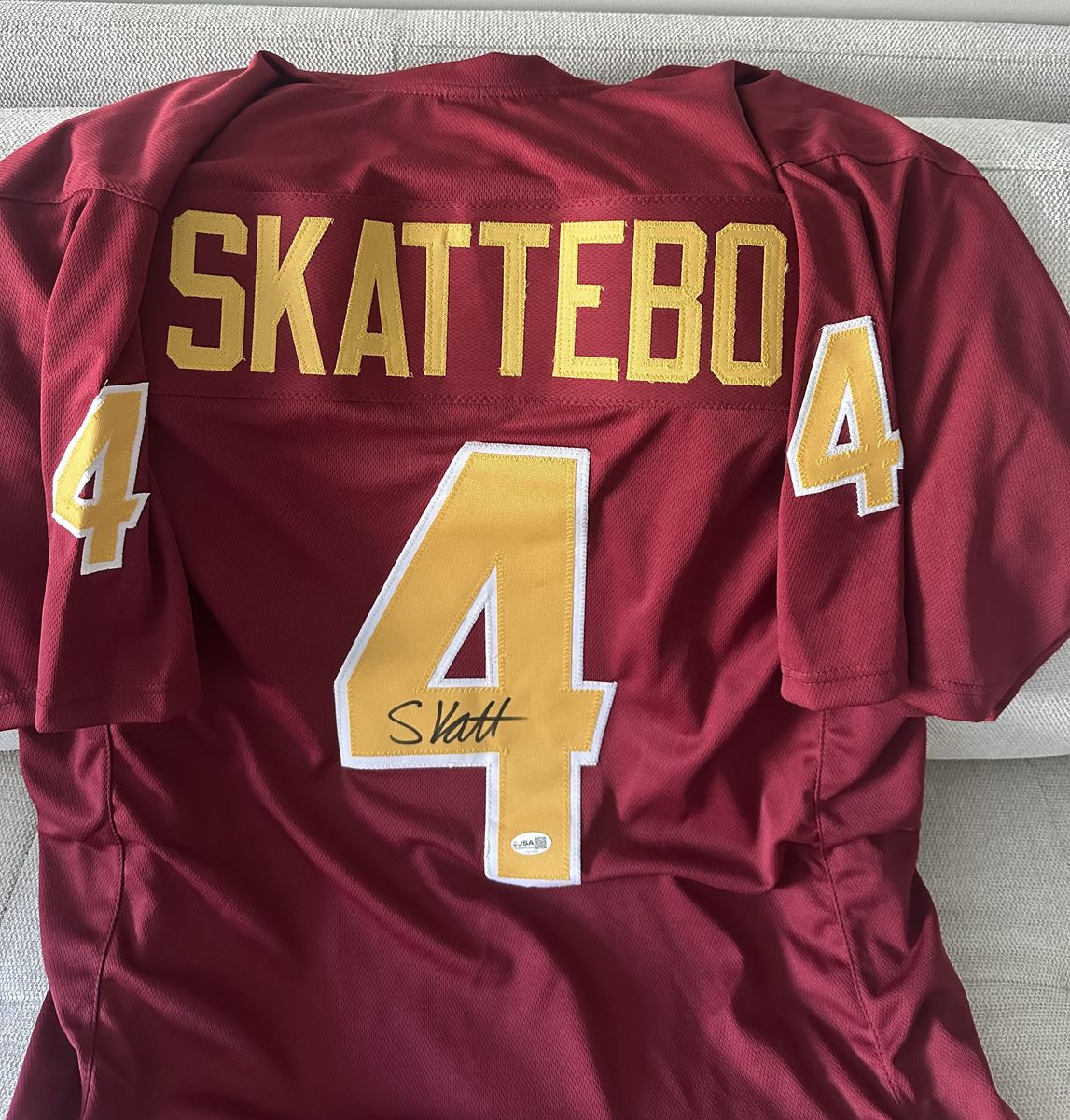 Cam Skattebo Signed Arizona State Sun Devils Jersey – JSA Certified Autograph