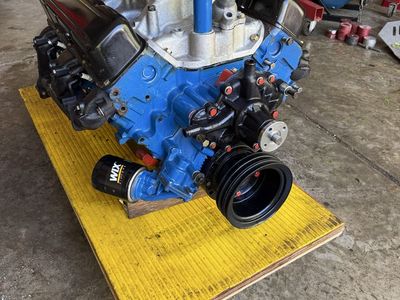 Fresh rebuilt AMC 360 V8 – never run since rebuild.