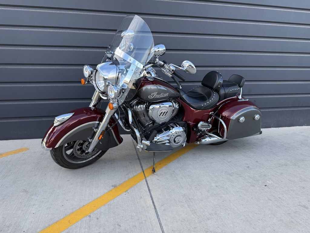 2020 Indian Motorcycle® Springfield® Burgundy Metallic / Titanium Metallic