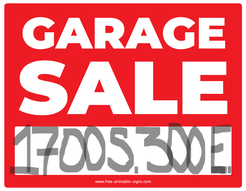 ******Garage Sale ****** Saturday August 15th from 9 to 1 pm 