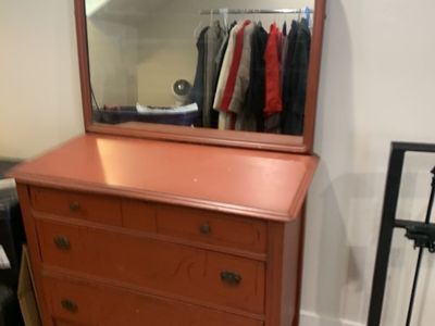 Dresser And Mirror