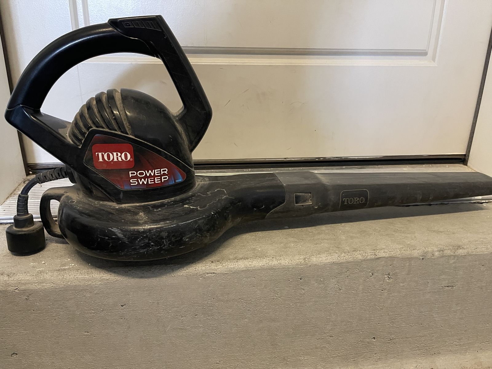 Toro power sweep electric blower