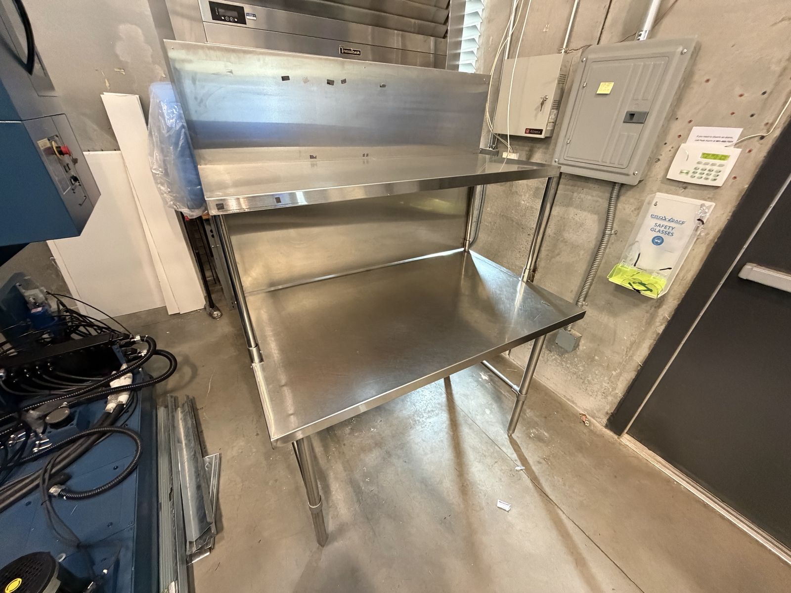 Stainless Steel Worktable w/ Shelf