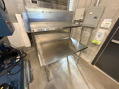 Stainless Steel Worktable w/ Shelf