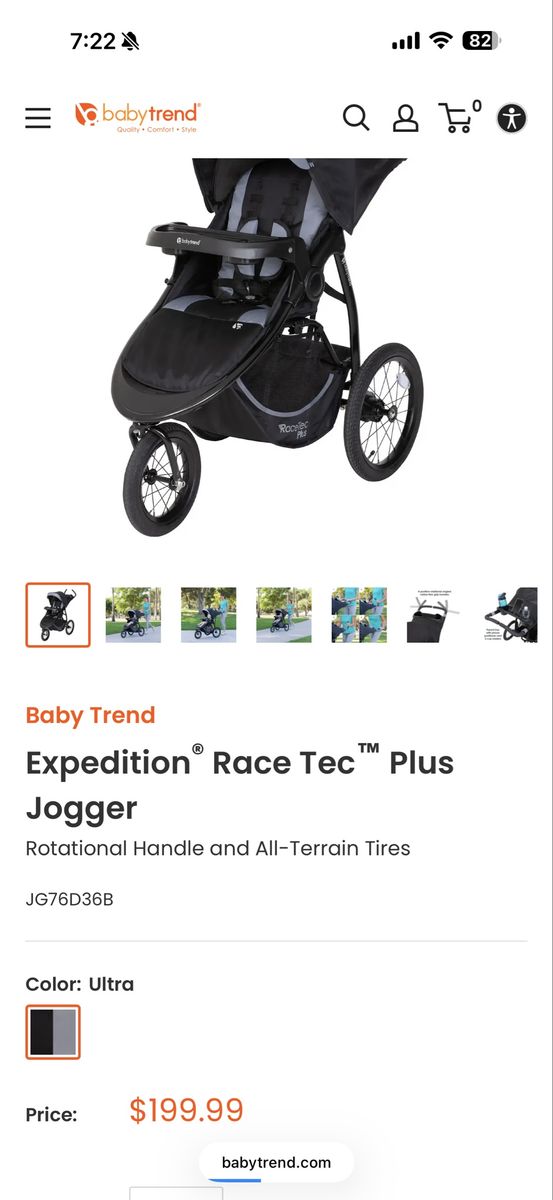 Baby Trend Jogging Stroller