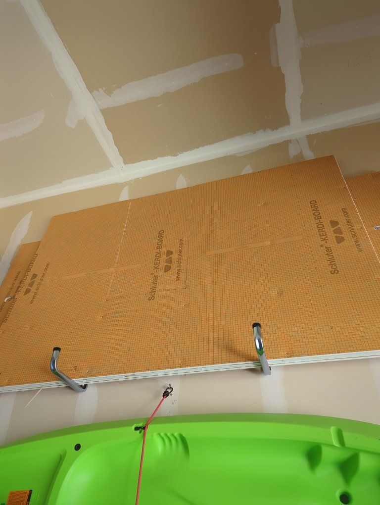FREE Schluter-KERDI-BOARD Waterproof Building Panels - Tile Backer Board