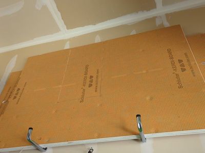 FREE Schluter-KERDI-BOARD Waterproof Building Panels - Tile Backer Board