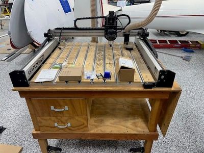 Shapeoko Pro 4ft x 4ft CNC router set up