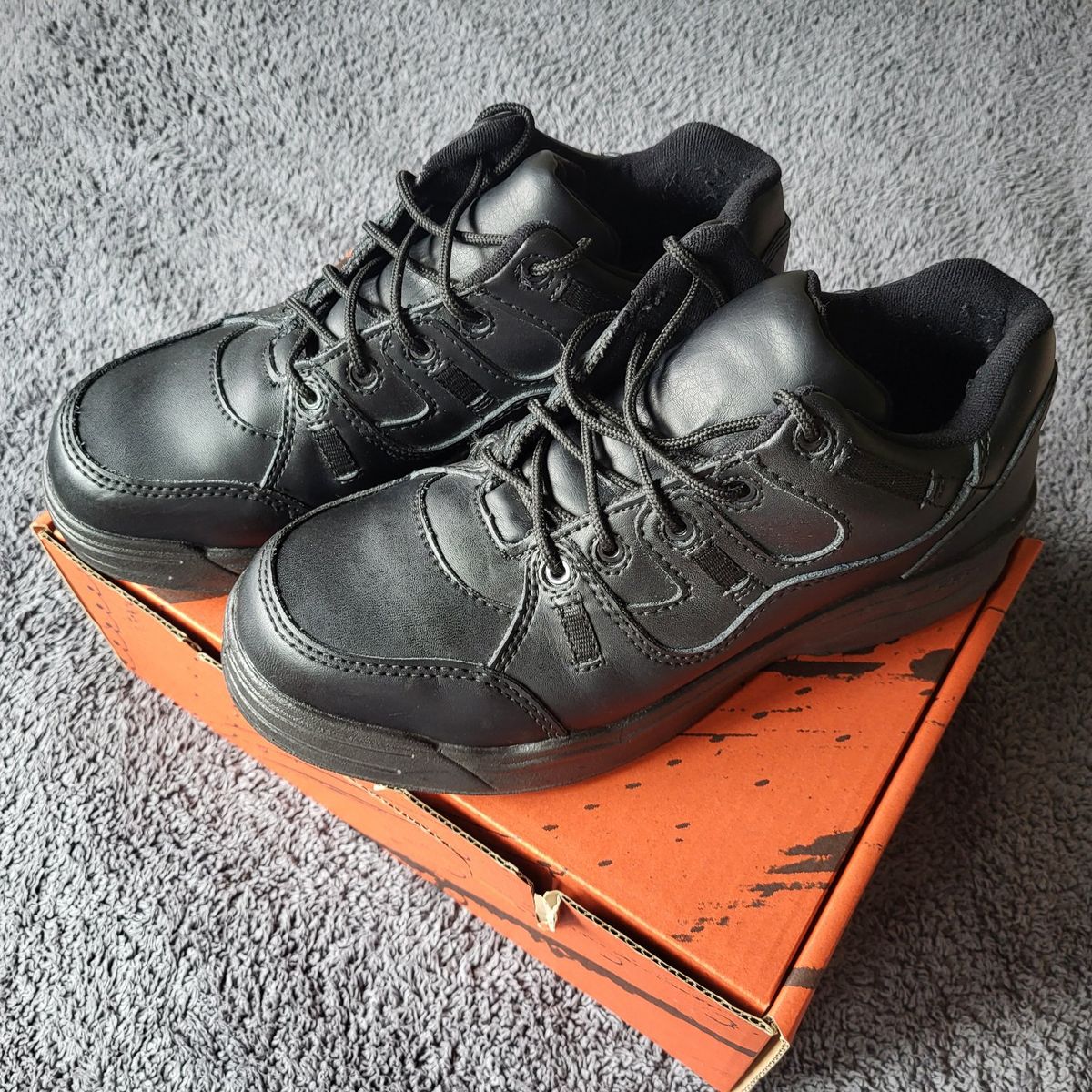 Redwing WORX Safety Work Shoes, worn twice.