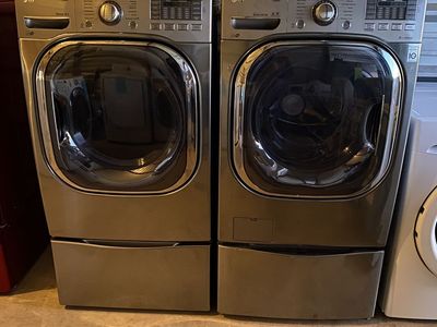 LG Steam Washer And Gas Dryer
