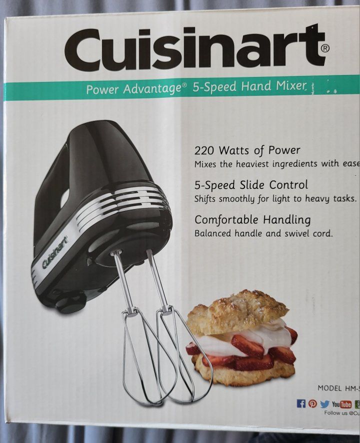Cuisinart Power Advantage 5 Speed Hand Mixer
