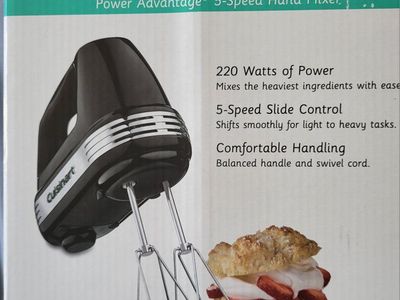 Cuisinart Power Advantage 5 Speed Hand Mixer