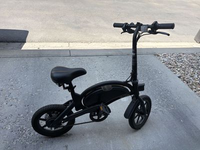 Jetson Bolt Folding Electric Bike - Black