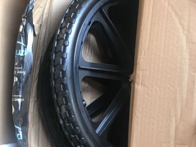 new BMX 20" Tuff Wheels OR WHEELCHAIR WHEELS wheelset sealed bearings bike rims and tires tubeless flat proof