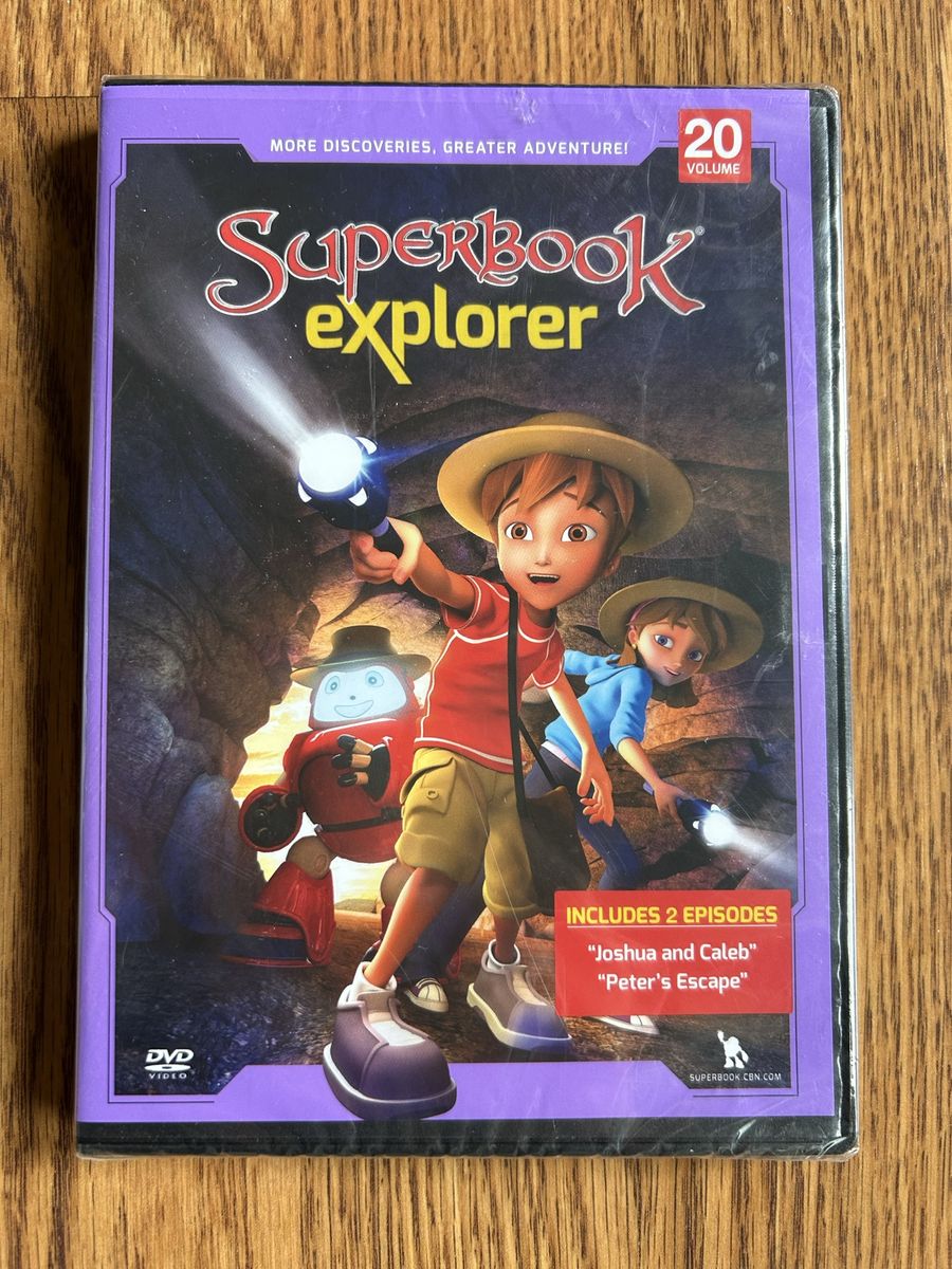 NEW Sealed SuperBook Explorer Volume 20 DVD