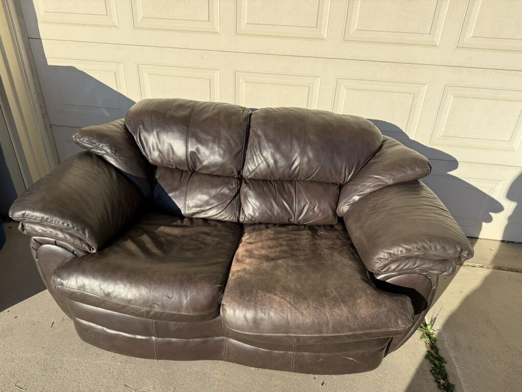 Leather Couch