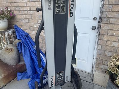 RIDGID AC9946 10-inch Portable Jobsite Table Saw Stand with Wheels