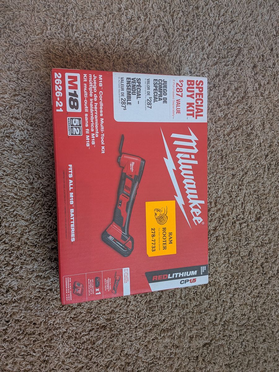 Milwaukee Cordless Multi-tool Kit