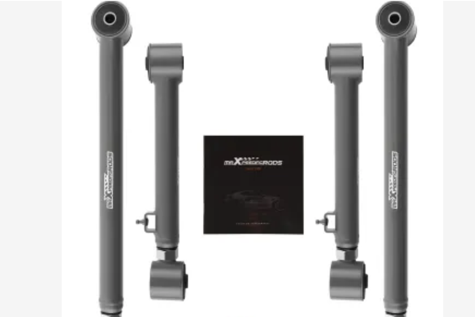 New 4 Pcs Adjustable Rear Control Arms 0-6 Lift for 2009-2024 compatible for Ram 1500 Gladiator