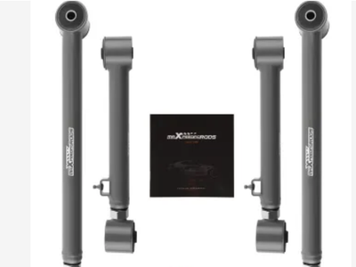 New 4 Pcs Adjustable Rear Control Arms 0-6 Lift for 2009-2024 compatible for Ram 1500 Gladiator