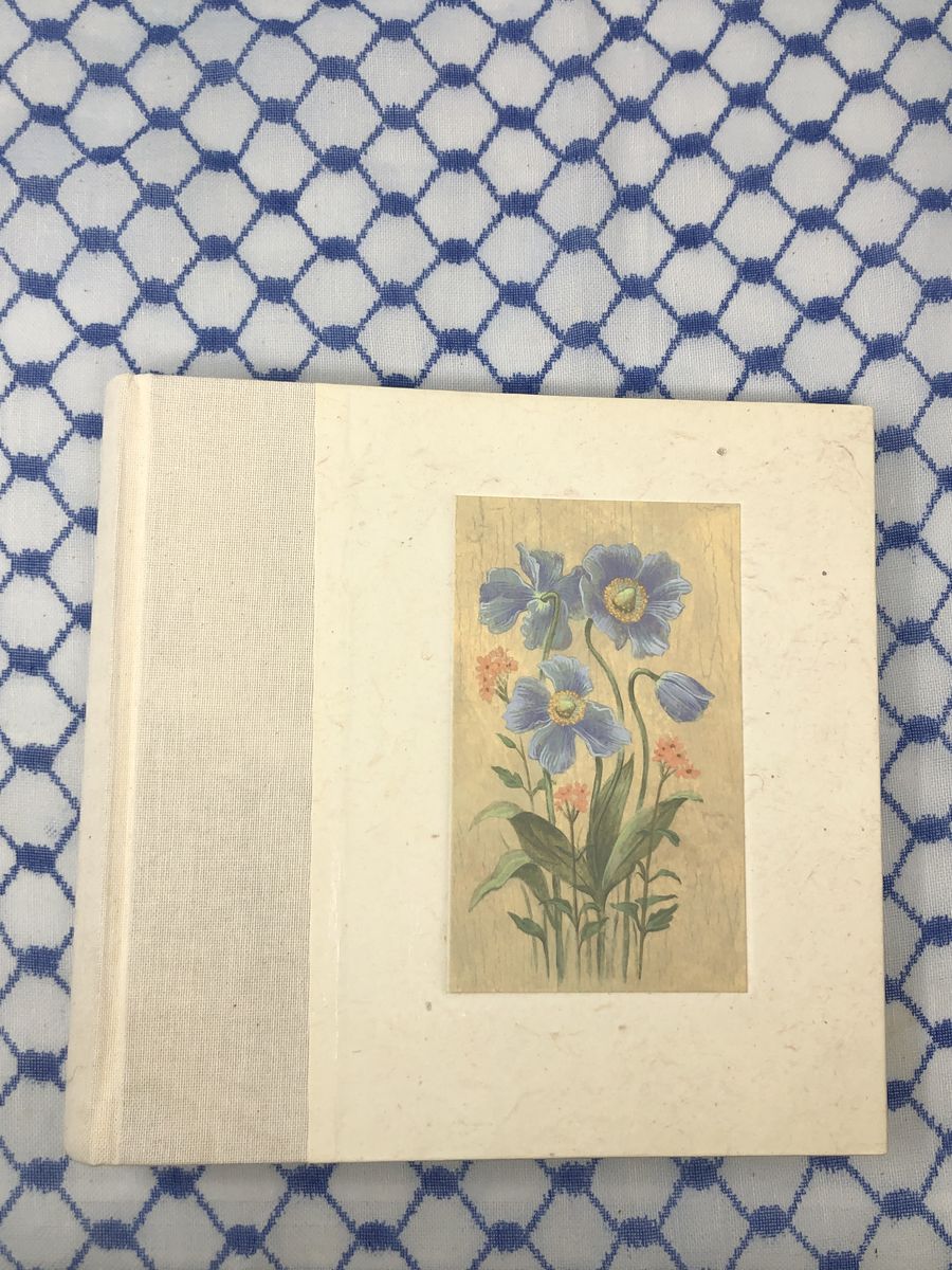 Purple Floral Botanical Photo Album