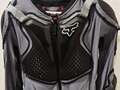 Fox Racing Titan Grey Protective Gear MX ATV Dirt Bike Body Armor