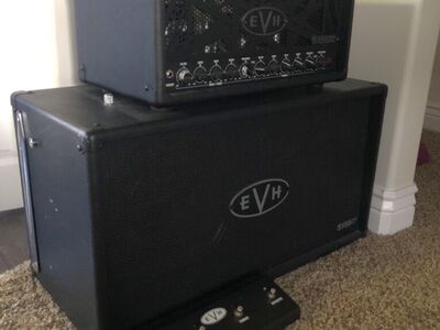 Evh 5150 6L6 Guitar Amp Head, Cab And Footswitch
