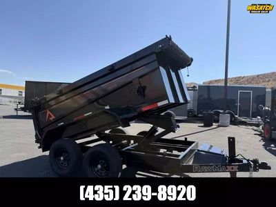2026 RawMaxx 5X10 10K SDX KNIGHT Dump Trailer