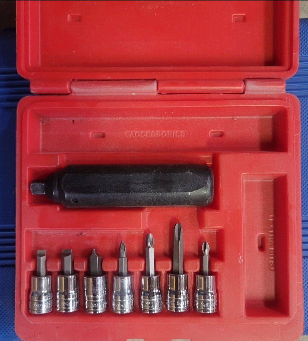 snap-on 8 pc 3/8" Drive Impact Driver Set