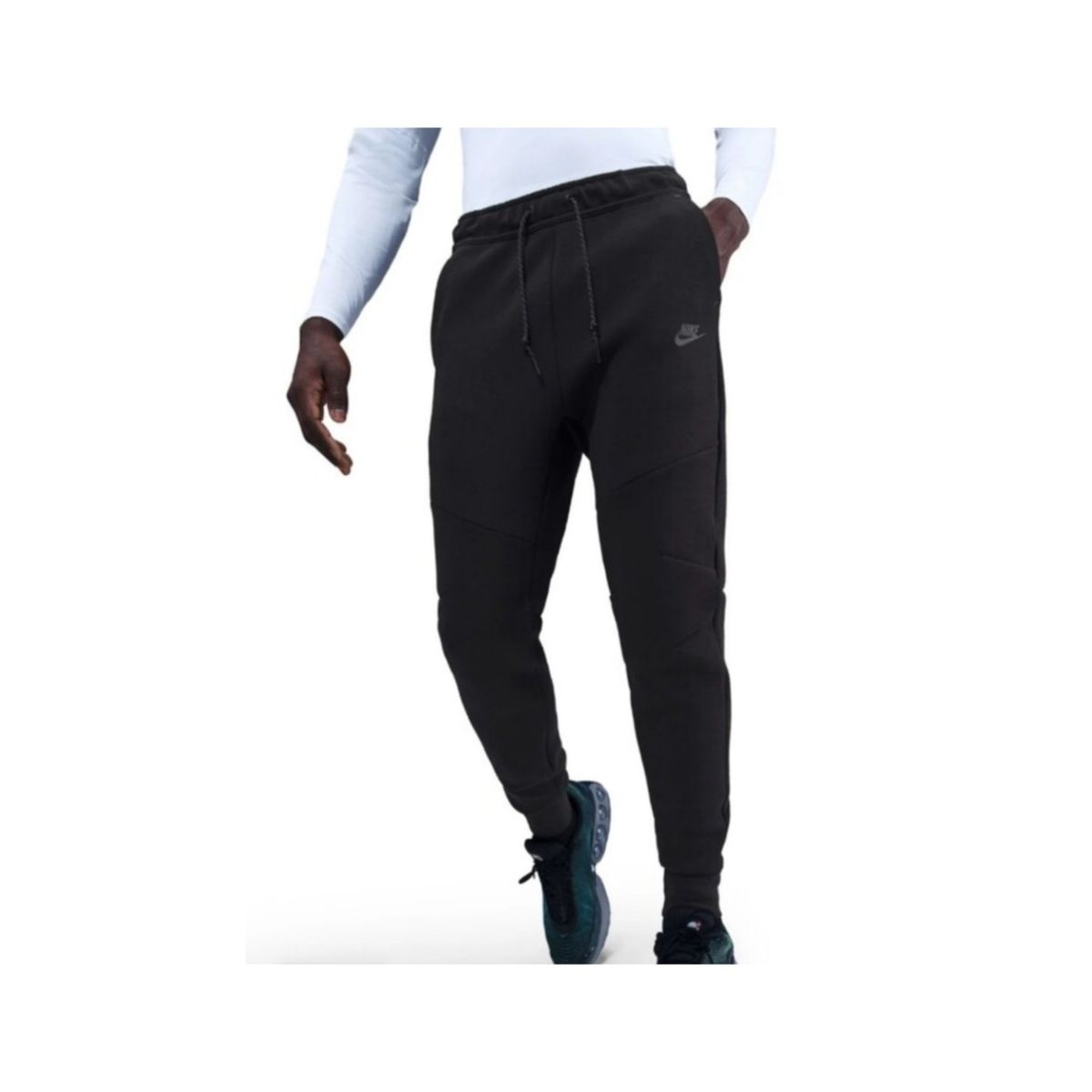 Nike Tech Fleece Joggers Sweat Pants Black Men's Large