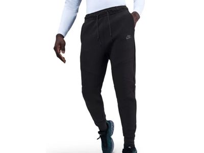 Nike Tech Fleece Joggers Sweat Pants Black Men's Large