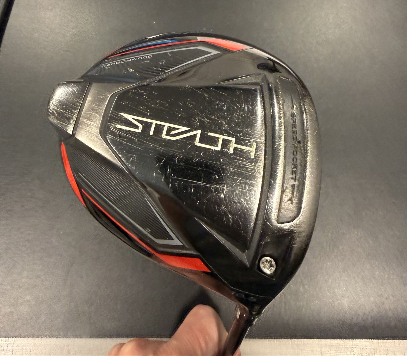 Taylormade Stealth Driver - Men's RH 10.5°, Regular Flex, w/ Head Cover & New Grip