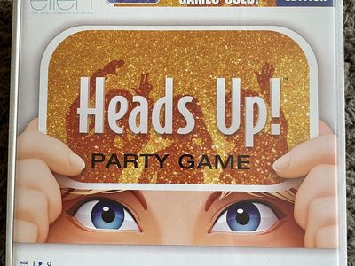 New Heads Up! 3rd Edition Party Game - Exclusive "Bingeworthy" Deck - As Seen on Ellen