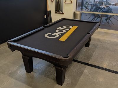 Premium 8ft Olhausen Pool Table - Accu-Fast Cushions, Made in USA