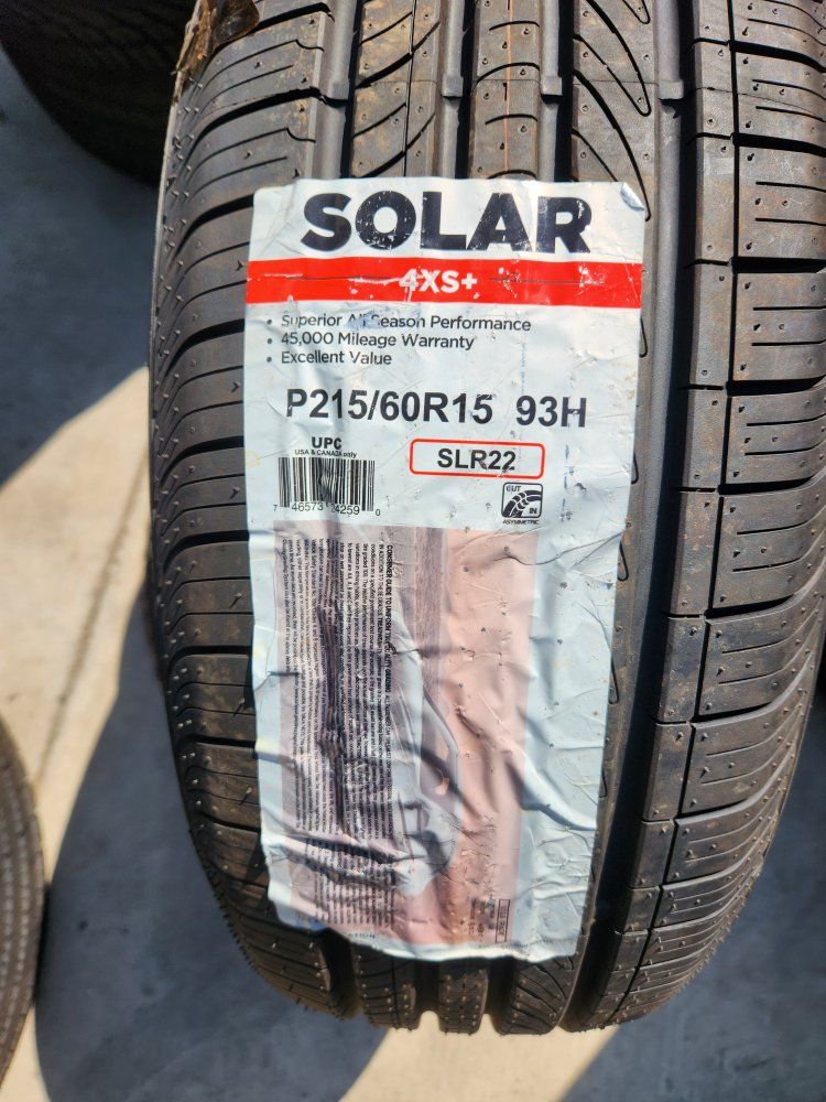 215/60r15 solar 4xs