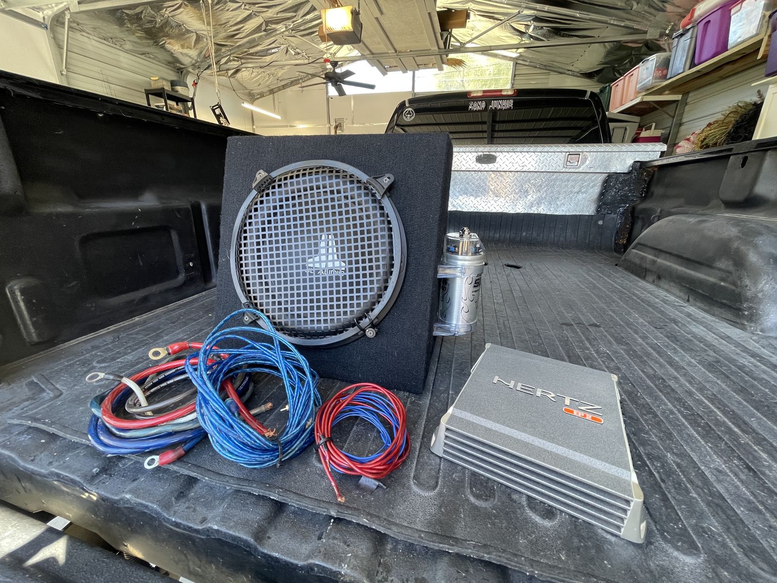 Car subwoofer sound system