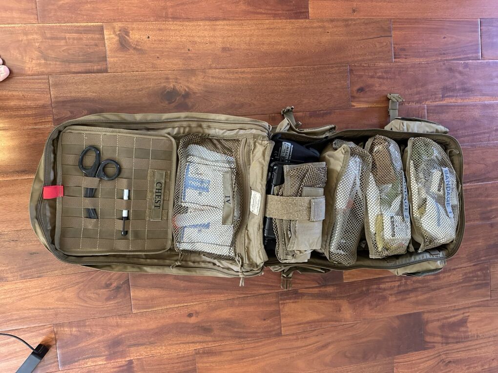 First Aid Chinook Medical Kit Emergency Prep