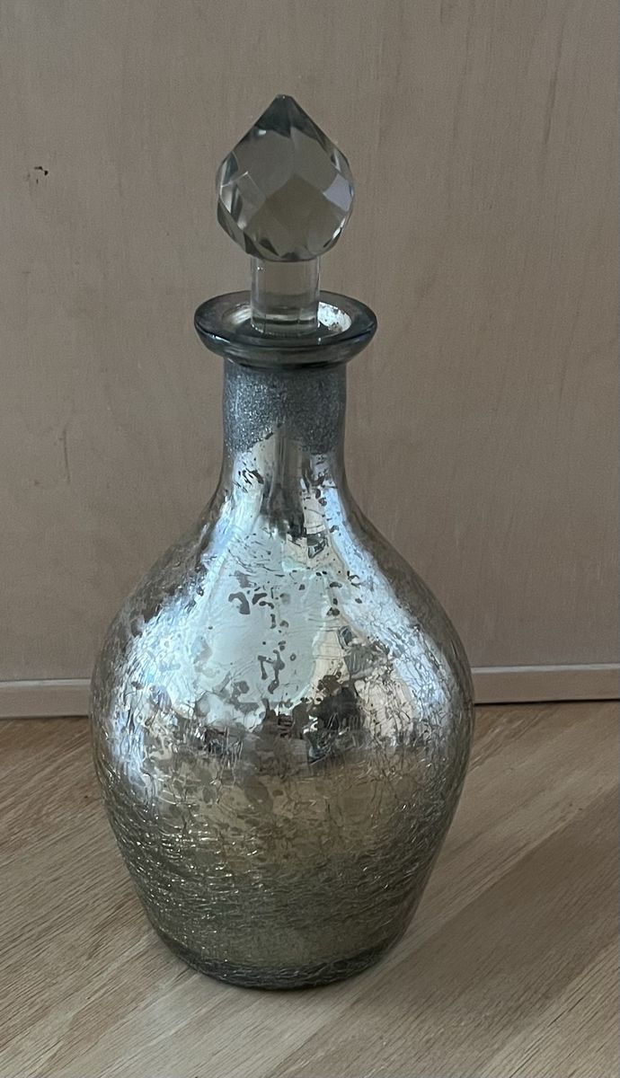 Mercury Glass Decanter
