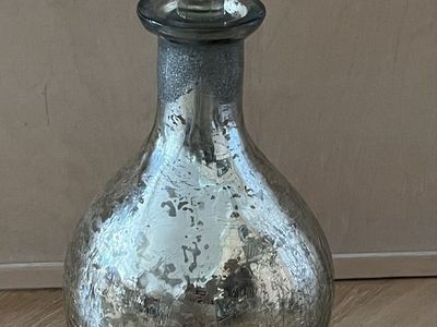 Mercury Glass Decanter
