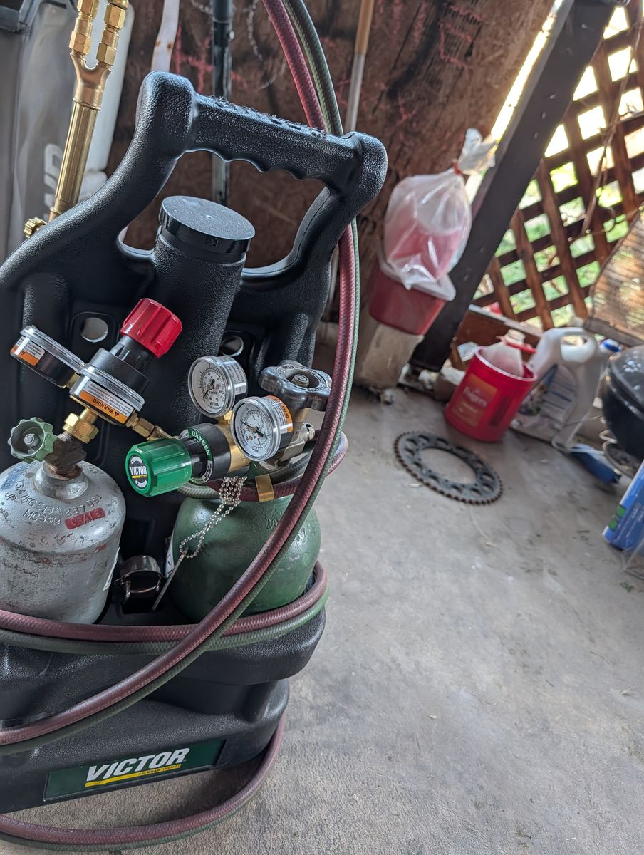 oxy-acetylene torch, portable