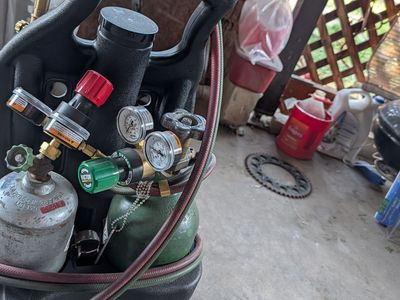 oxy-acetylene torch, portable