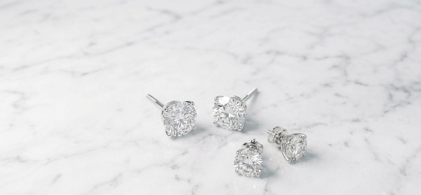 2ct Earring Diamond Studs