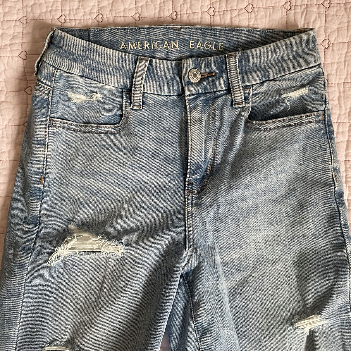 barely worn american eagle skinny jeans
