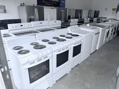 Washer's Dryer's Fridge's Range's Dishwasher's