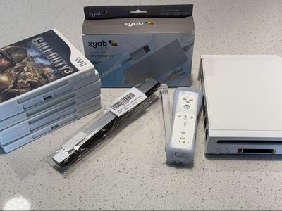 Modded Wii Bundle + 30 Games