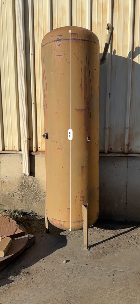 Compressed Air Storage Tank