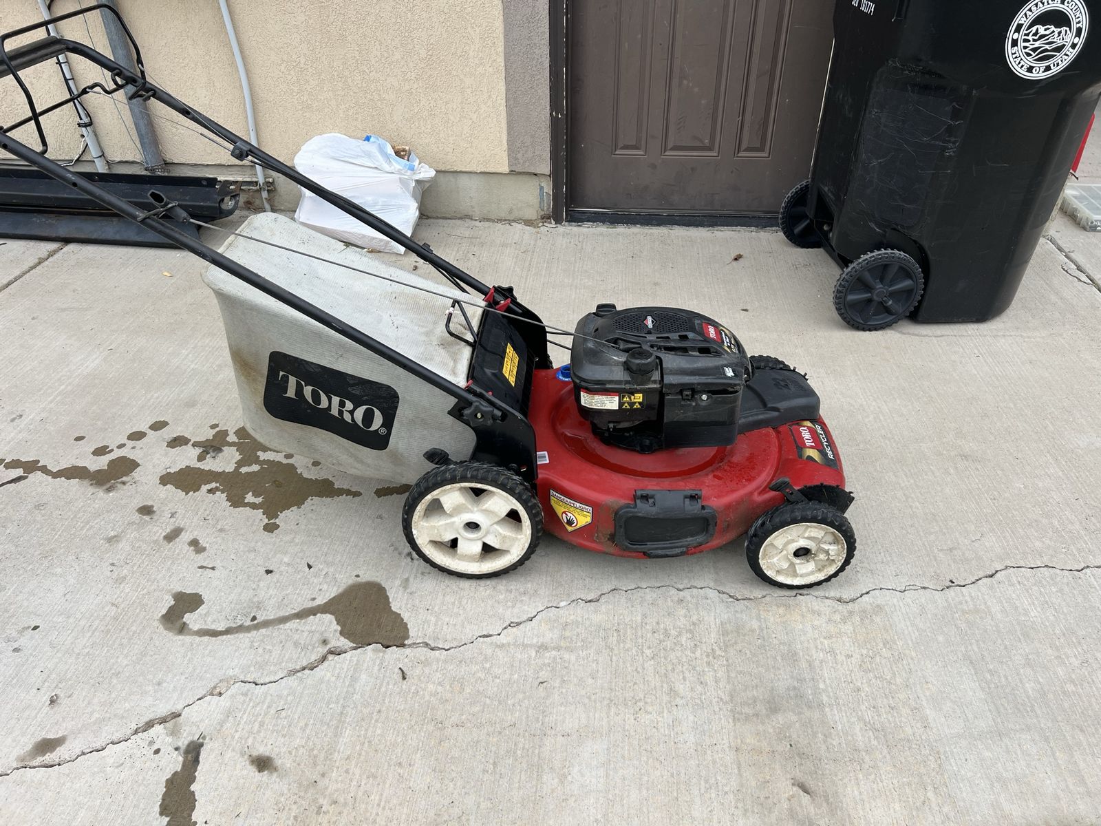 Toro 22” Cut, self propelled, mower