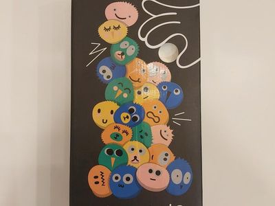 "The Fuzzies" party game (cotton ball Jenga)