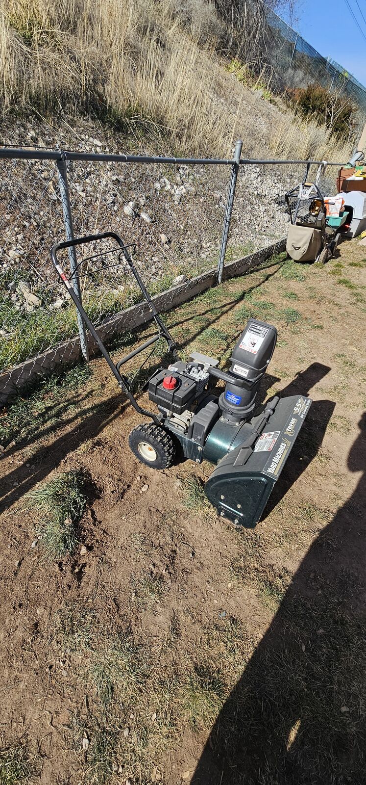 Yard Machine Extreme Auger 5.5HP 22" width Snow Blower