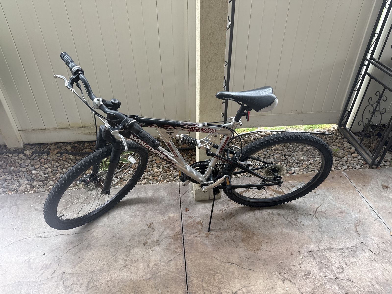 26 inch Mongoose full suspension Mountain Bike